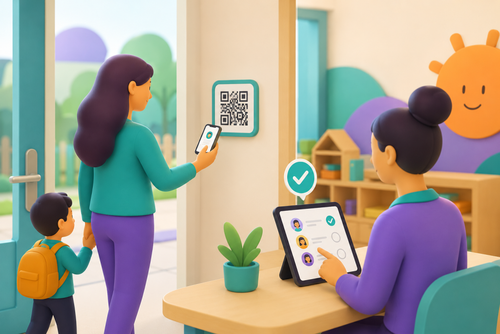 QR prijava dolaska djece u vrtić putem STIOKids aplikacije