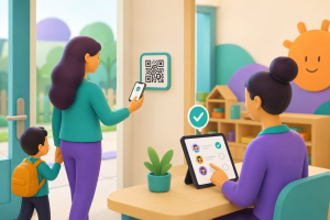 QR prijava dolaska djece u vrtić putem STIOKids aplikacije