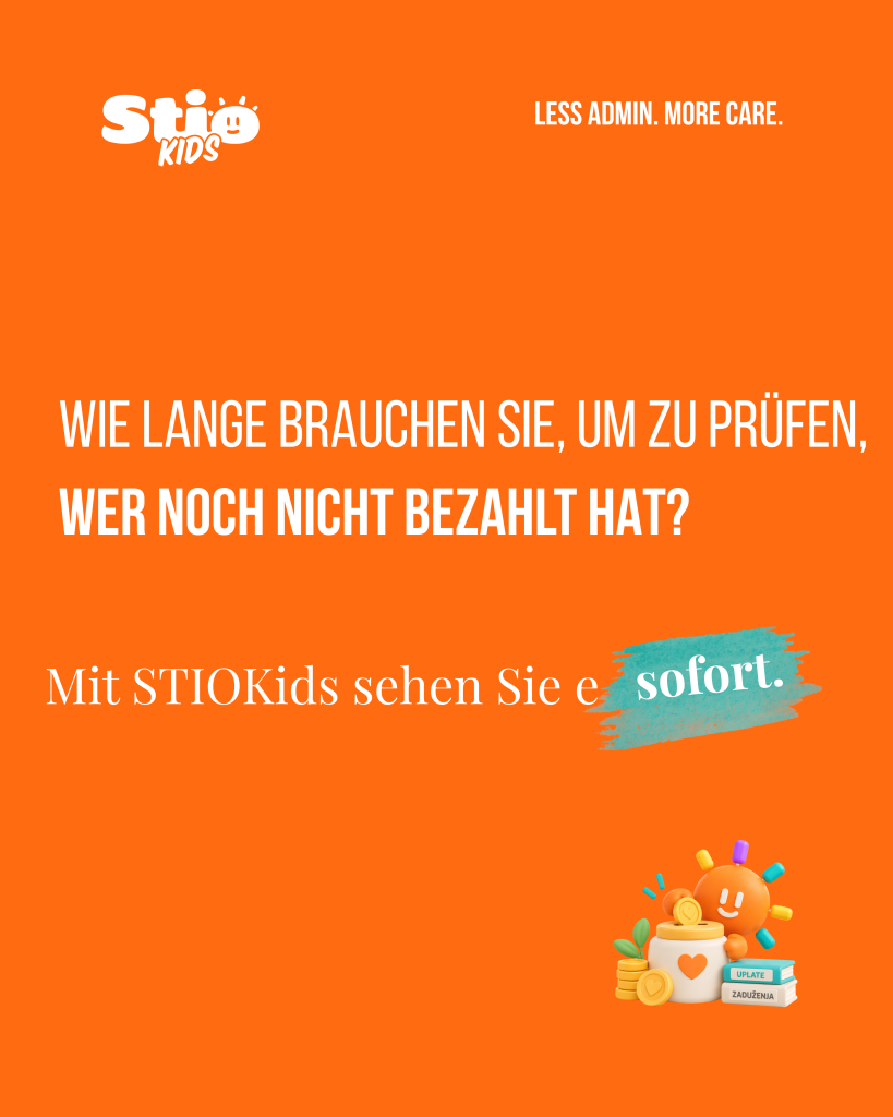 Zahlungen & Abrechnung in der Kita verwalten | STIOKids